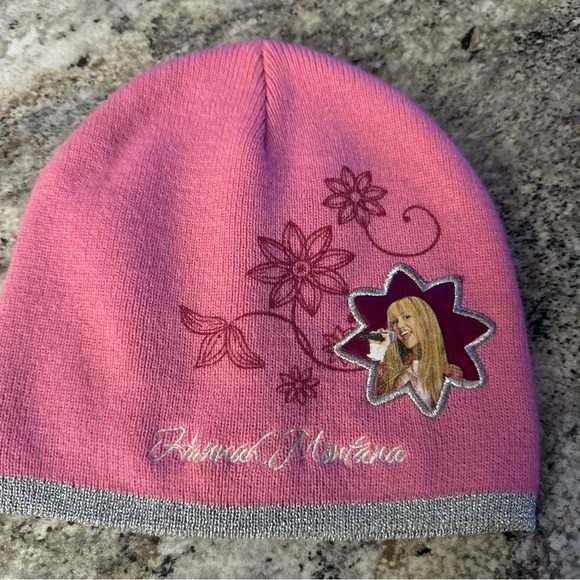 Source Unknown Other - Hannah Montana small kids pink beanie